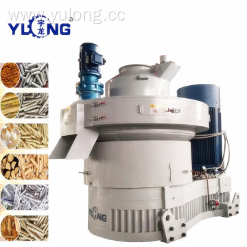 Equipment for pressing wood pellets